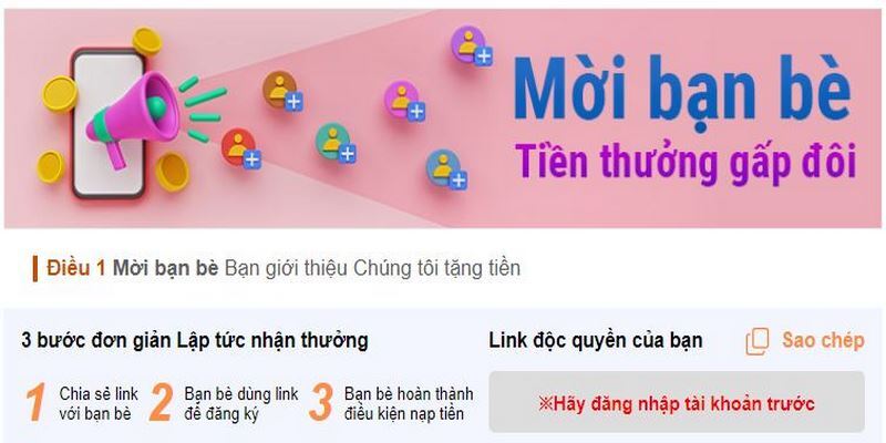Giới thiệu khuyến mãi mời bạn tặng 100k